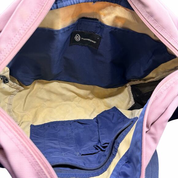 Timbuk2 Blue Pink Nylon Travel Tote Bag with Shoulder Strap - Picture 12 of 13